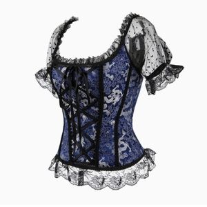 🛍️ Women Waist Trainer Lace Underbust Corsets Shaper Body Bandage Shapeware